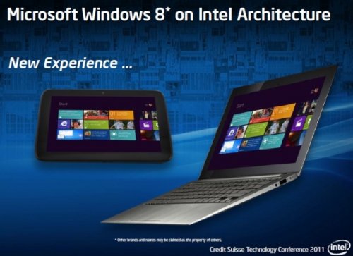 Intel готовится к выходу Windows 8