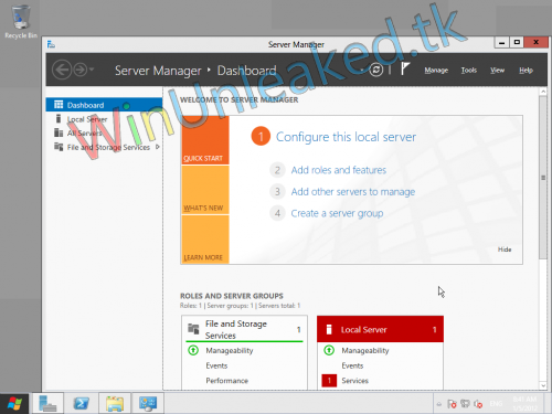 Новые скриншоты Windows Server 8 Beta утекли в сеть