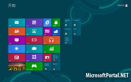Скриншоты китайской версии Windows 8 Release Preview