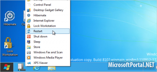 Классическое меню «Start» в Windows 8