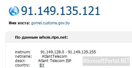 Сервер для активации пиратской версии Windows 8 нашли у белорусских таможенников