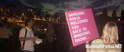 Nokia продолжает издеваться над Samsung