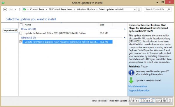 Microsoft выпустила обновление для Adobe Flash Player в Internet Explorer 10