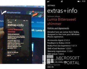 Скриншоты Nokia Lumia 520 и 920 с WP8 GDR3 и Bittersweet Shimmer