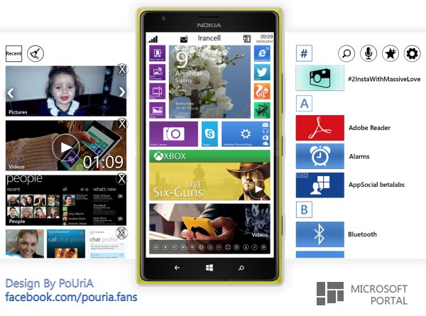 Концепт Windows Phone 9