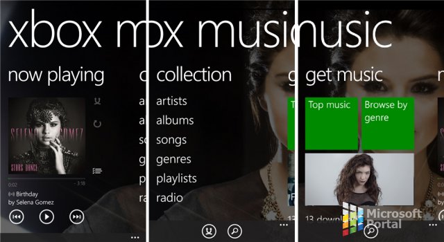 Xbox Music и Xbox Video — теперь отдельные приложения на WP
