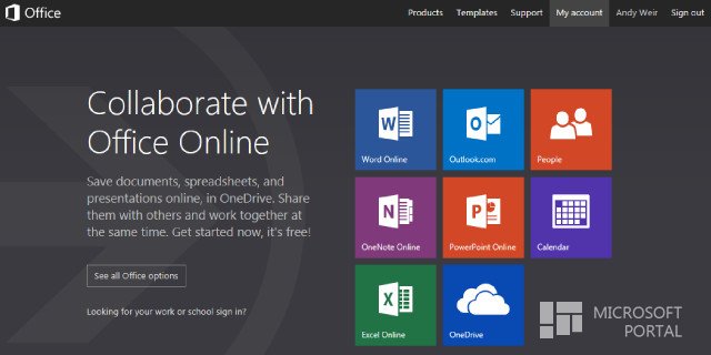Microsoft запустила сервис Office Online