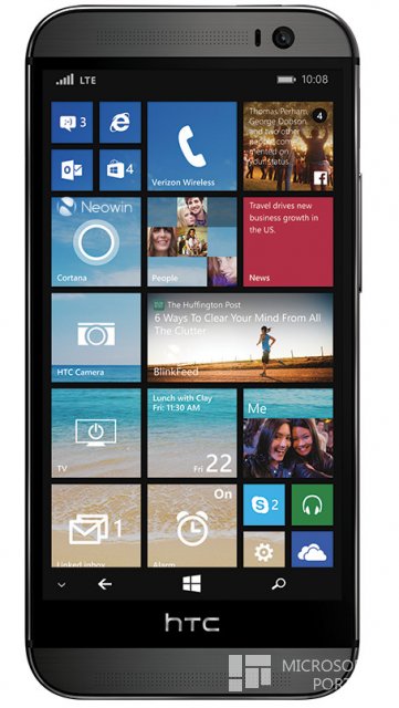 Компания HTC представила смартфон HTC One (M8) с Windows Phone