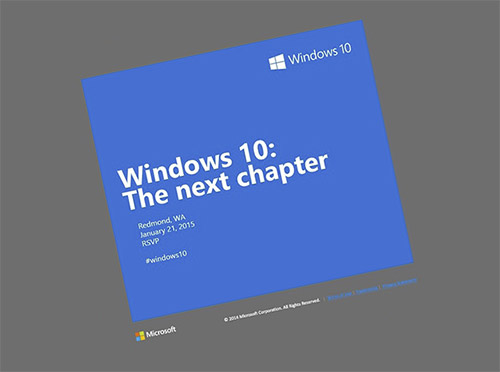 Microsoft сегодня может выпустить сборку Windows 10 под номером 10000