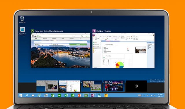 21 января Microsoft планирует поговорить о виртуальных Рабочих столах в Windows 10