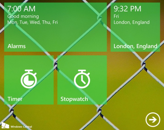 Новое приложение Будильник в Windows 10 TP для смартфонов