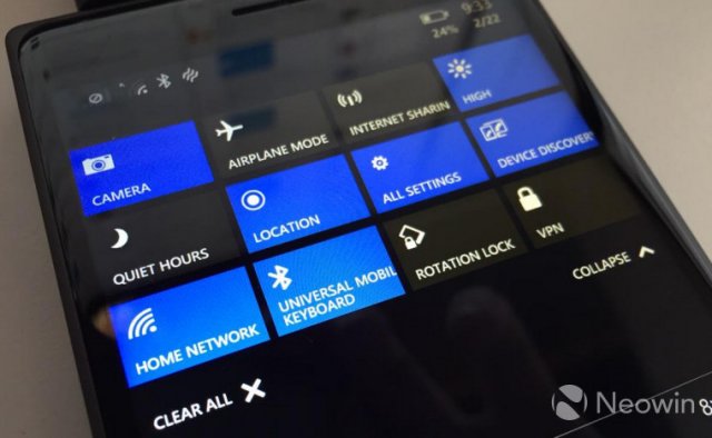 Windows 10 для смартфонов: поддержки Bluetooth-клавиатуры пока нет