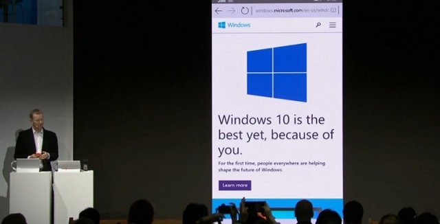 Компания Microsoft продемонстрировала браузер Spartan на Windows 10 для смартфонов
