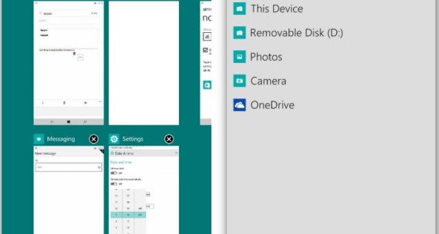 Новые скриншоты Windows 10 for Phones