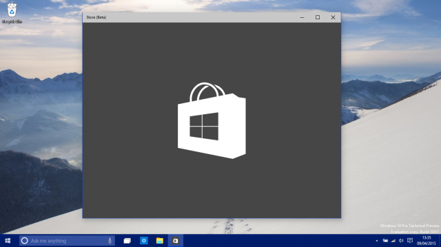 Магазин Beta  в сборке  Windows 10 Build 10051 получил обновление с новыми возможностями