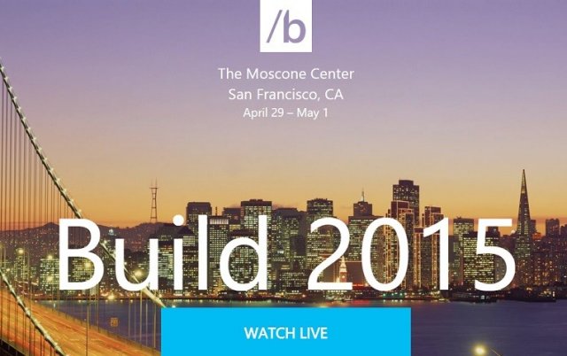 Трансляция с конференции Build 2015