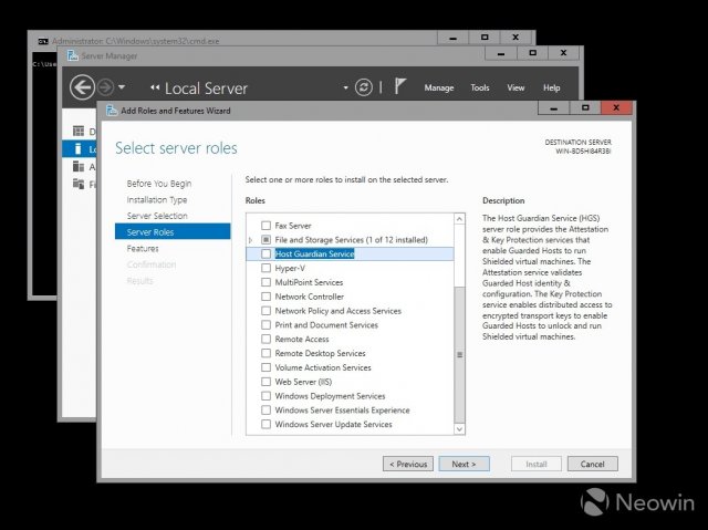 Скриншоты Windows Server Technical Preview 2 Build 10074