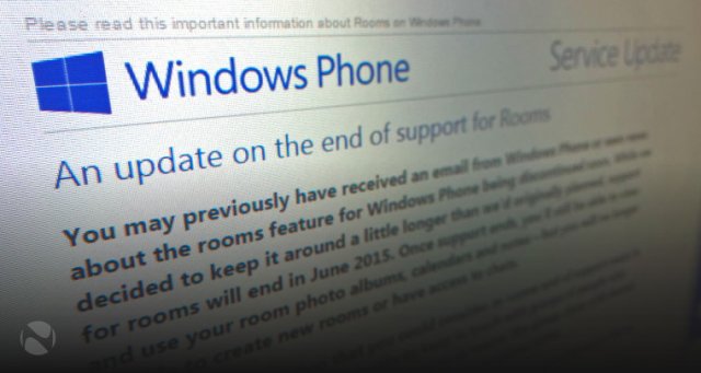 Поддержка Комнат в Windows Phone будет прекращена в июне этого года