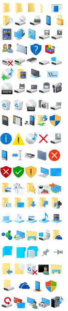 Иконки Windows 10