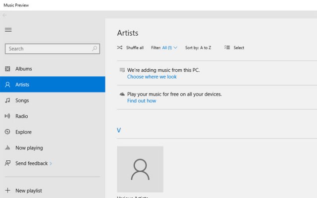 Скриншоты изменённого интерфейса приложения Music Preview