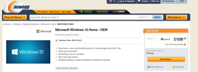 Windows Vista Home Premium Cena