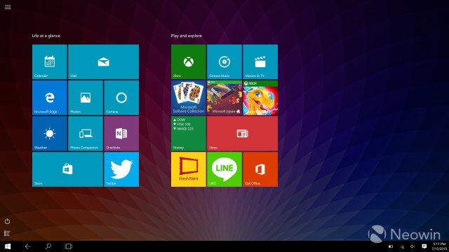 Больше скриншотов сборки Windows 10 Build 10240