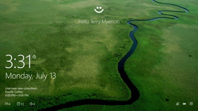 Microsoft: Windows Hello добавляет более личный подход к Windows 10