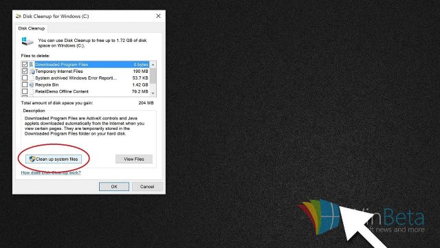 Как удалить лишние файлы после обновления до Windows 10