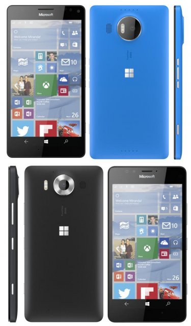 В сеть просочились официальные рендеры Lumia 950 и Lumia 950 XL