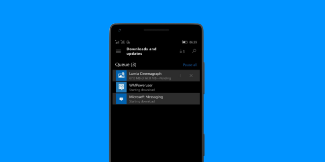 У некоторых пользователей сборки Windows 10 Mobile Build 10536 отсутствует приложение Сообщений
