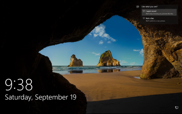 Microsoft вернула функцию Windows Spotlight для пользователей Pro-версии Windows 10 Build 10547