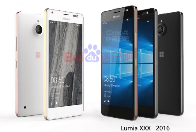 Evleaks опубликовал ещё один рендер Lumia 850 [обновлено]