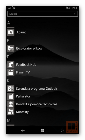 В сеть попали скриншоты сборки Windows 10 Mobile Build 14287