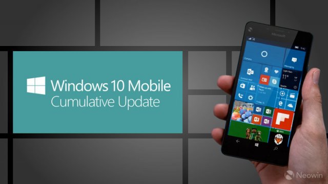 Сборка Windows 10 Mobile Build 10586.164 на видео