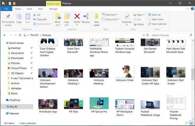 Microsoft работает над крупным обновлением для File Explorer в Windows 10