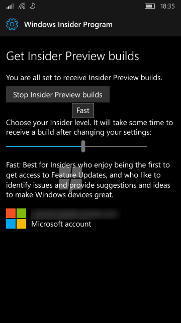 Windows 10 Mobile Redstone получит интеграцию с Windows Insider Program в ближайшее время