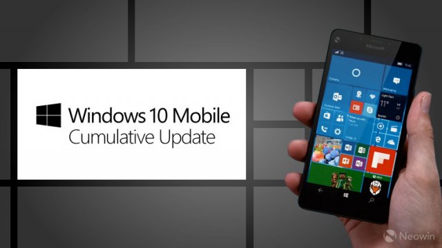 Microsoft выпустила сборку Windows 10 Mobile Build 10586.338 для кольца  Release Preview