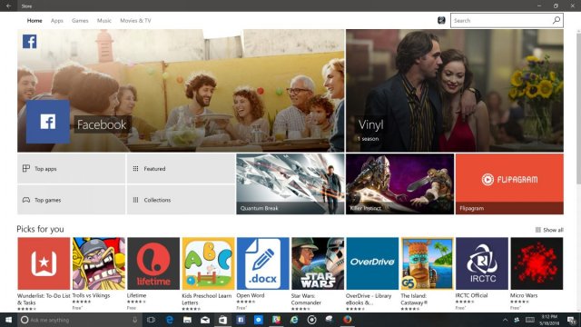 Компания Microsoft обновила Windows Store и приложение Люди для инсайдеров