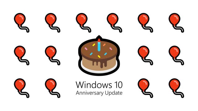 Windows 10 празднует свой первый день рождения