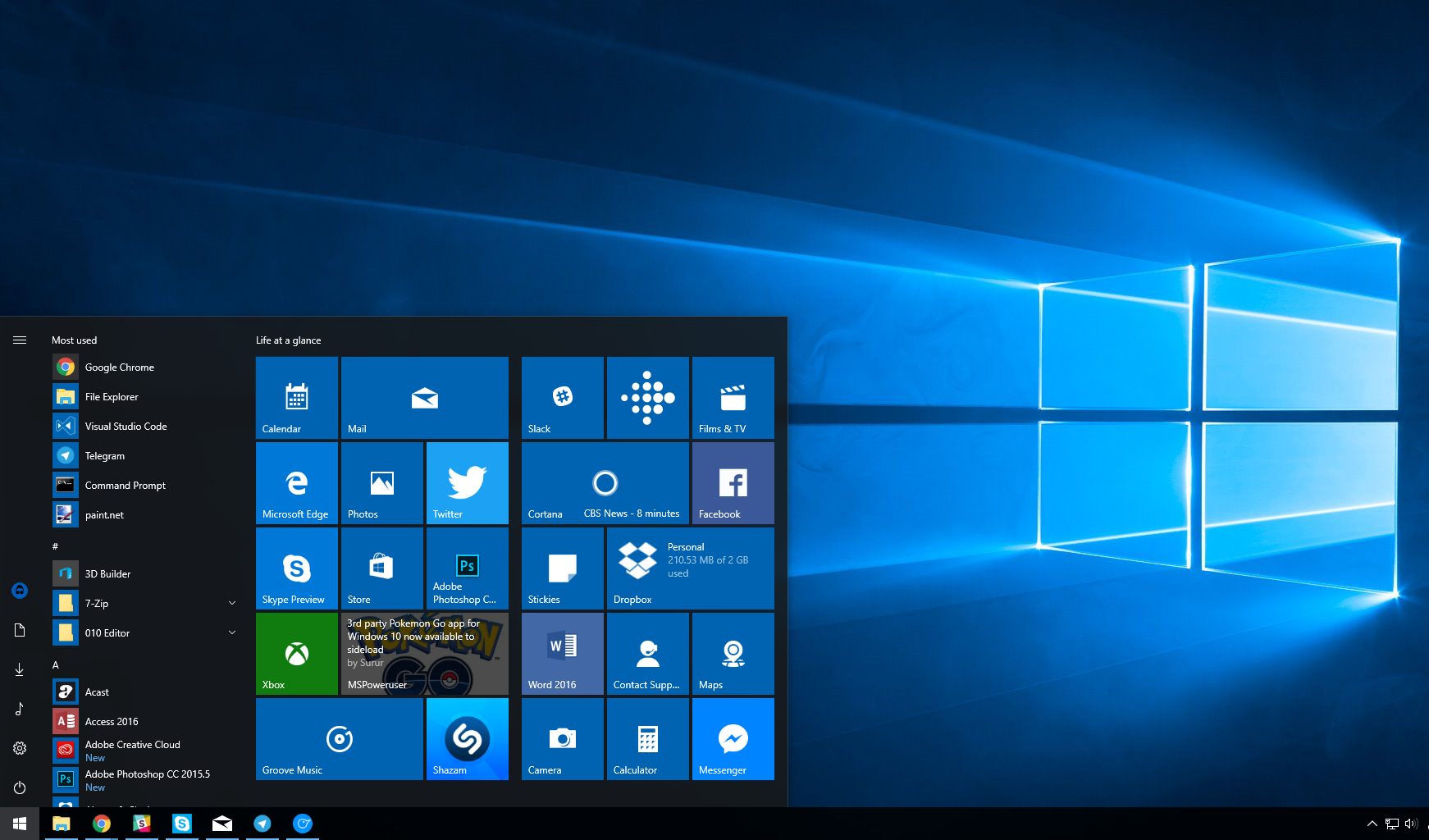 Microsoft выпустила Windows 10 Anniversary Update Msportal