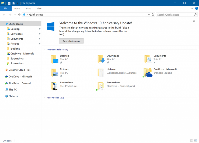 Пресс-релиз сборки Windows 10 Insider Preview Build 14901