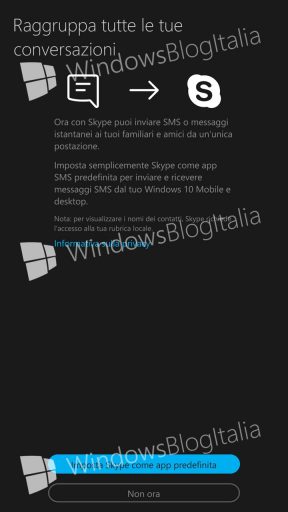 Приложение Skype Preview получило интеграцию SMS в последней внутренней сборке