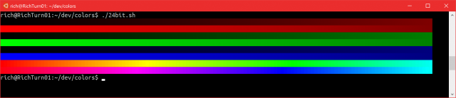 24-bit Color в Windows Console