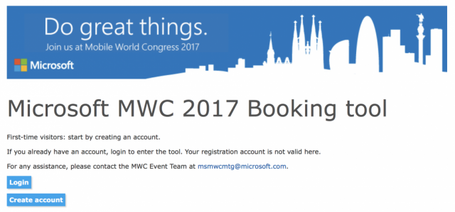 Microsoft будет присутствовать на Mobile World Congress 2017