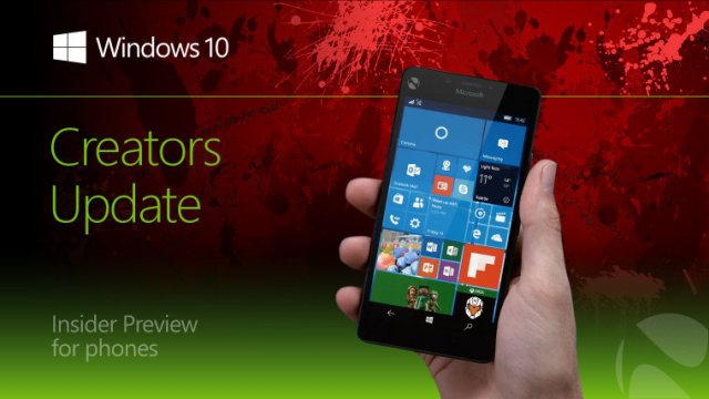 Пресс-релиз сборки Windows 10 Mobile Insider Preview Build 15025