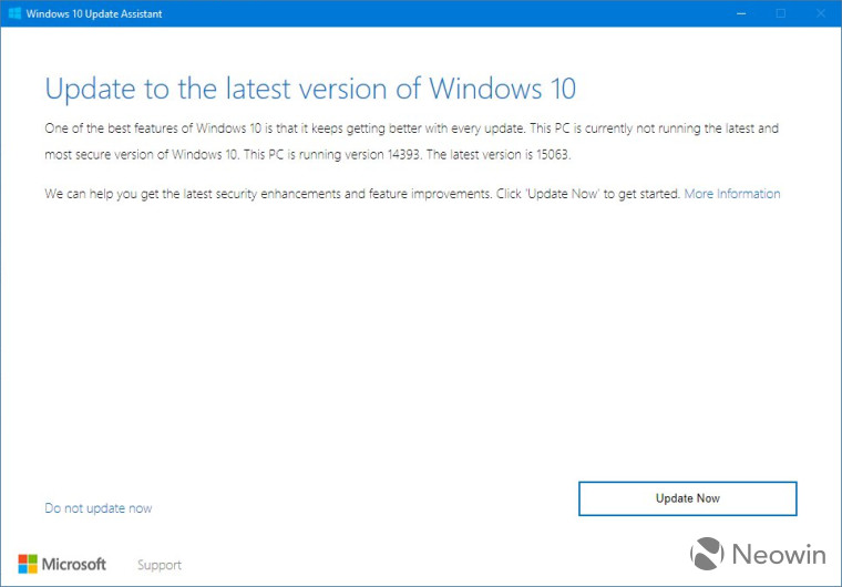 windows 10 update assistant скачать