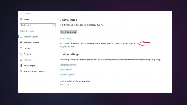 Microsoft рекламирует Windows 10 Creators Update