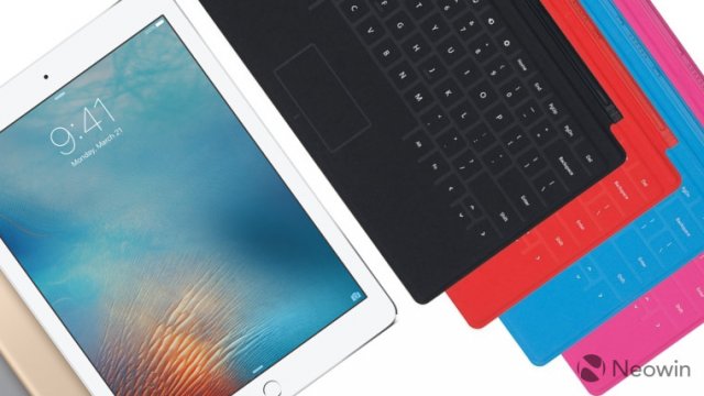 Клавиатура Microsoft iPad Touch Cover засветилась в официальной документации