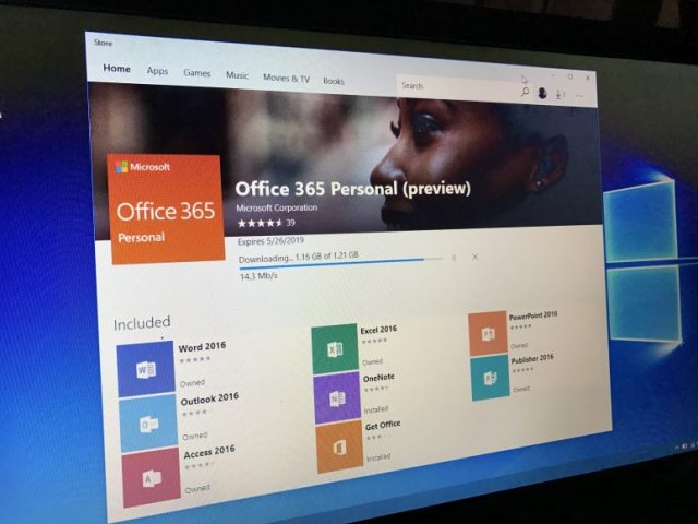 Microsoft приглашает некоторых инсайдеров попробовать приложения Office 365 из Windows Store