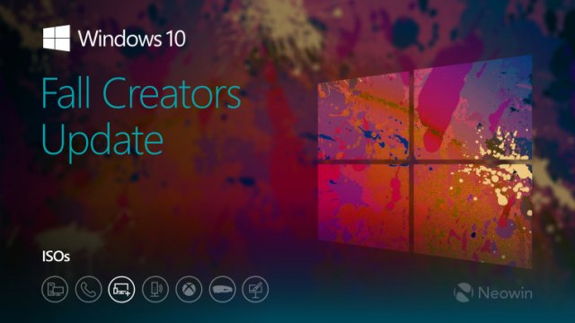 Оценочные ISO-образы Windows 10 Version 1709 доступны для загрузки